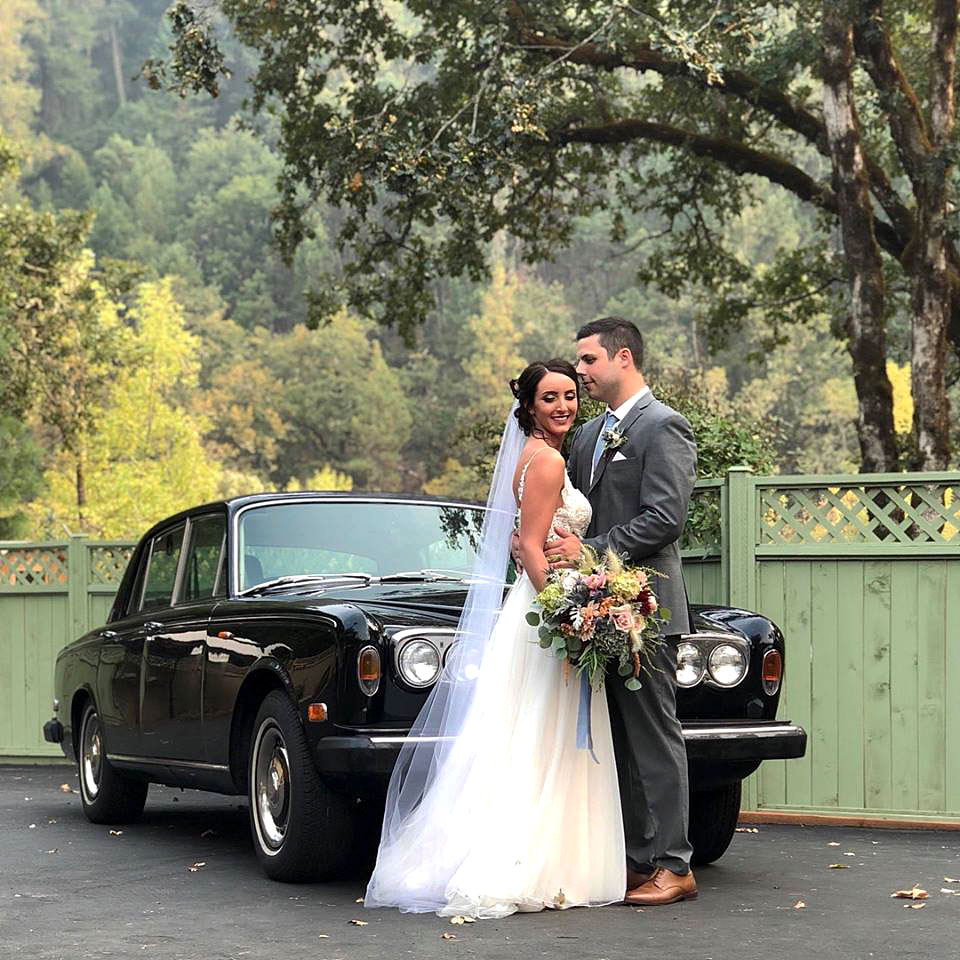 Bride & Groom Transportation - Rogue River wedding