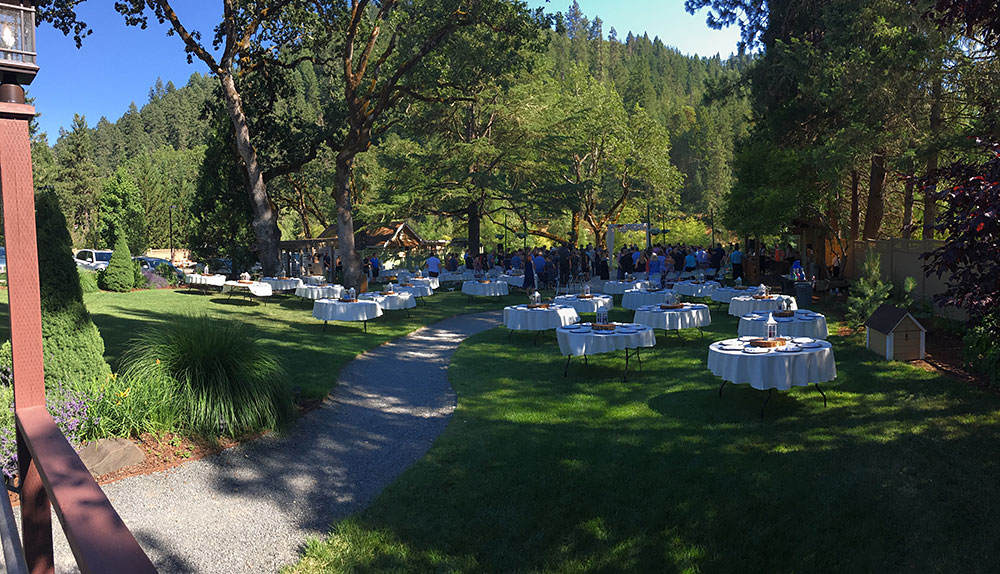 Wedding Grounds - Rogue River wedding